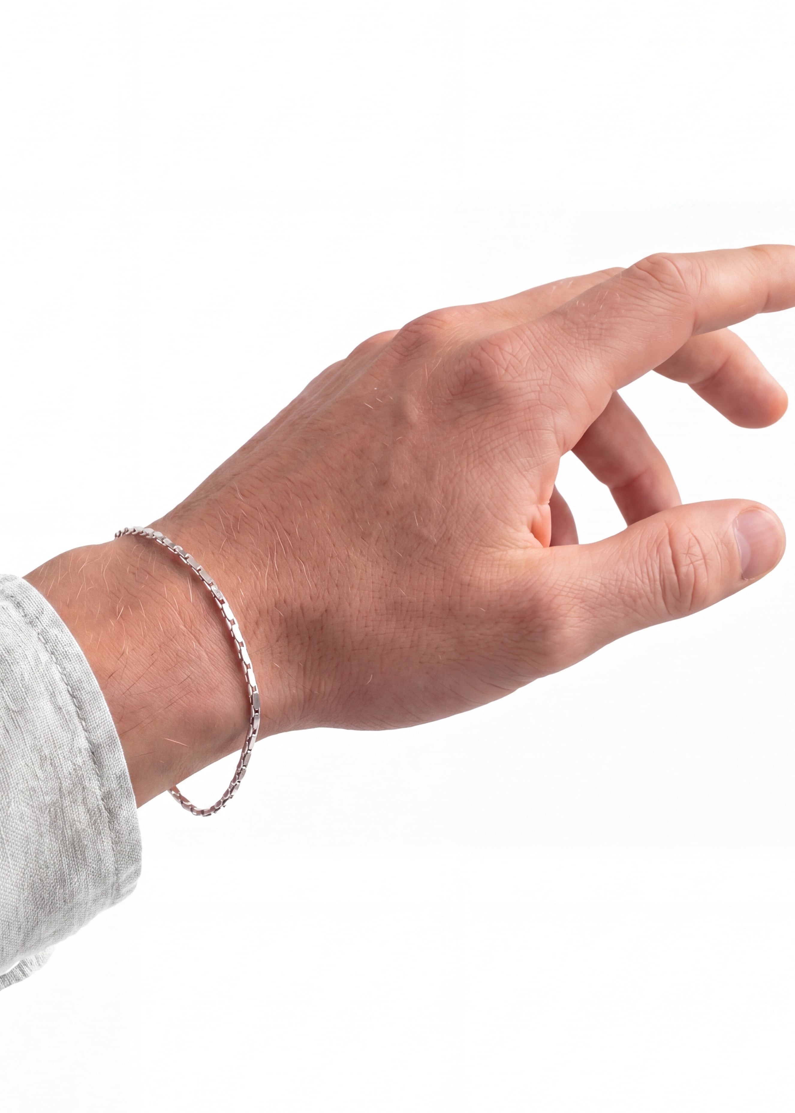 Lyre Bracelet Silver